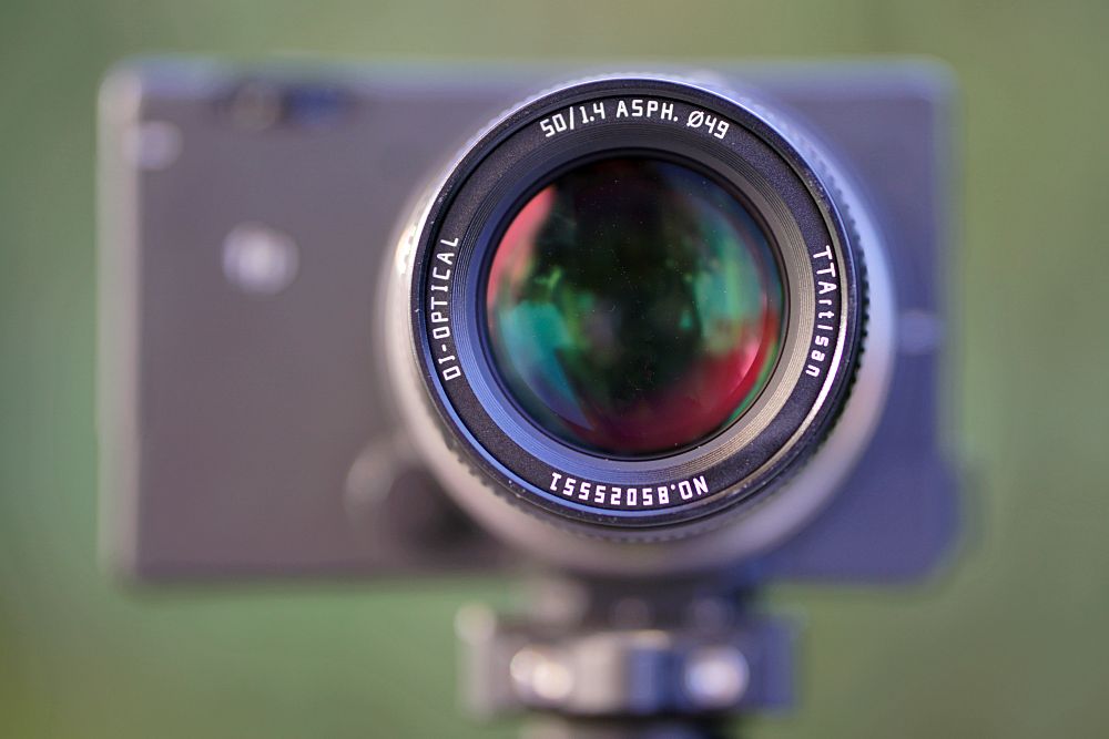 Sigma Fp TTArtisan 50mm F1.4 ASPH WO Lens Cap
