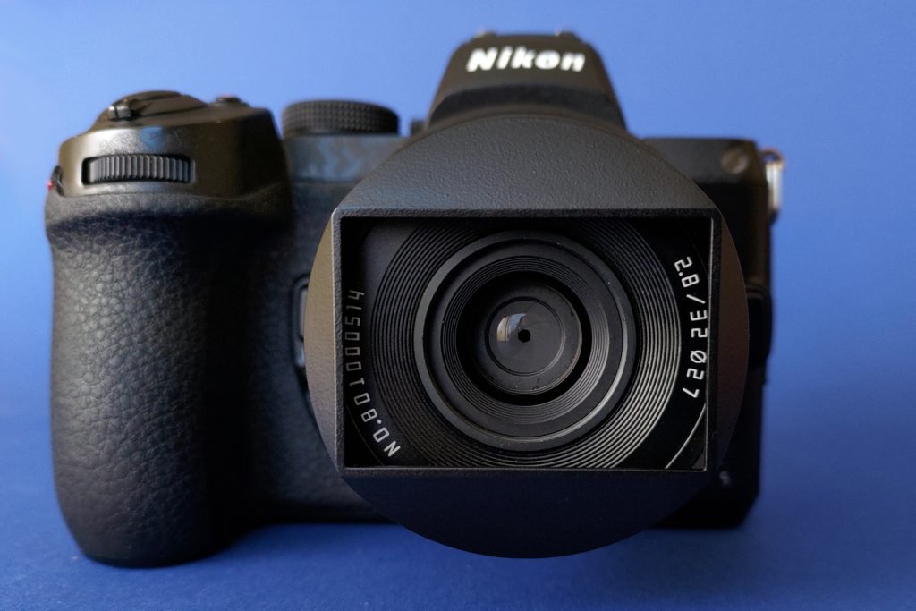 TTArtisan 32mm F 2.8 Autofocus podpięty do aparatu Nikon Z5