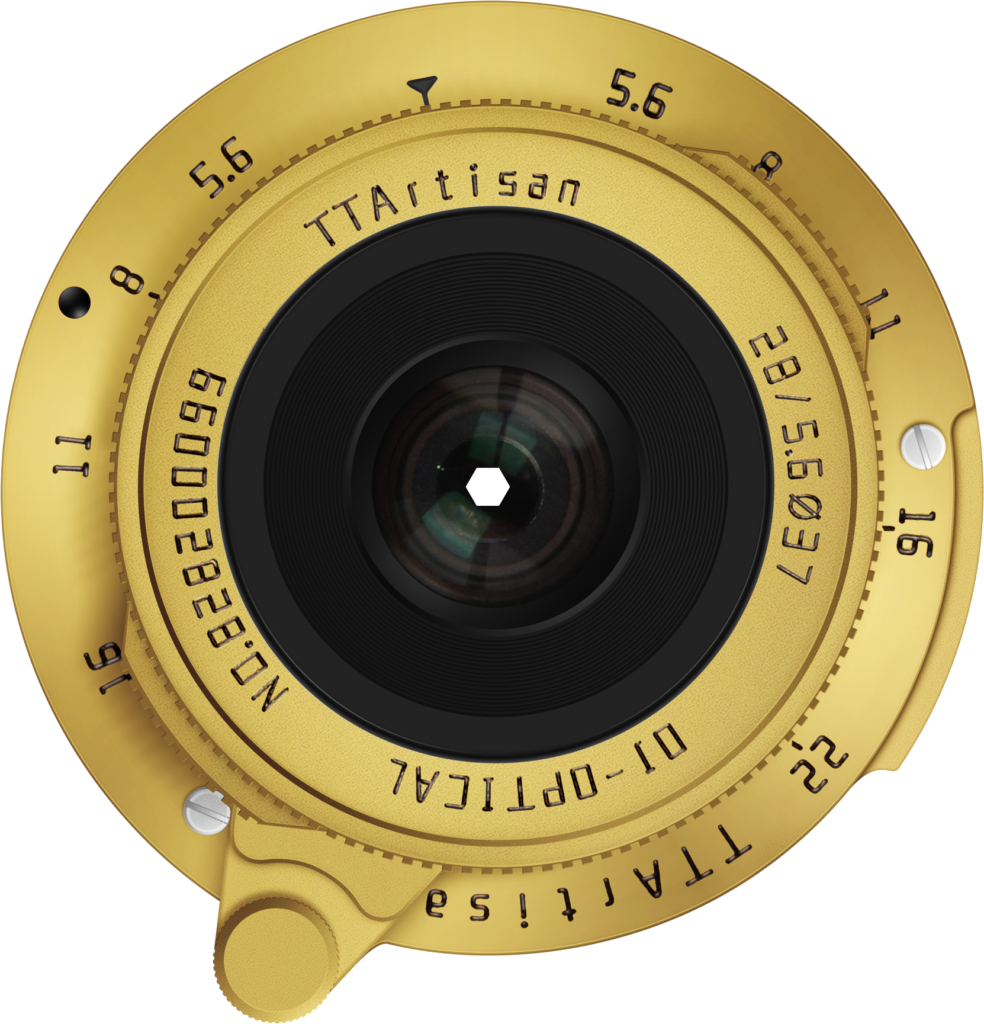 TTArtisan M 28,mm F5.6 Gold