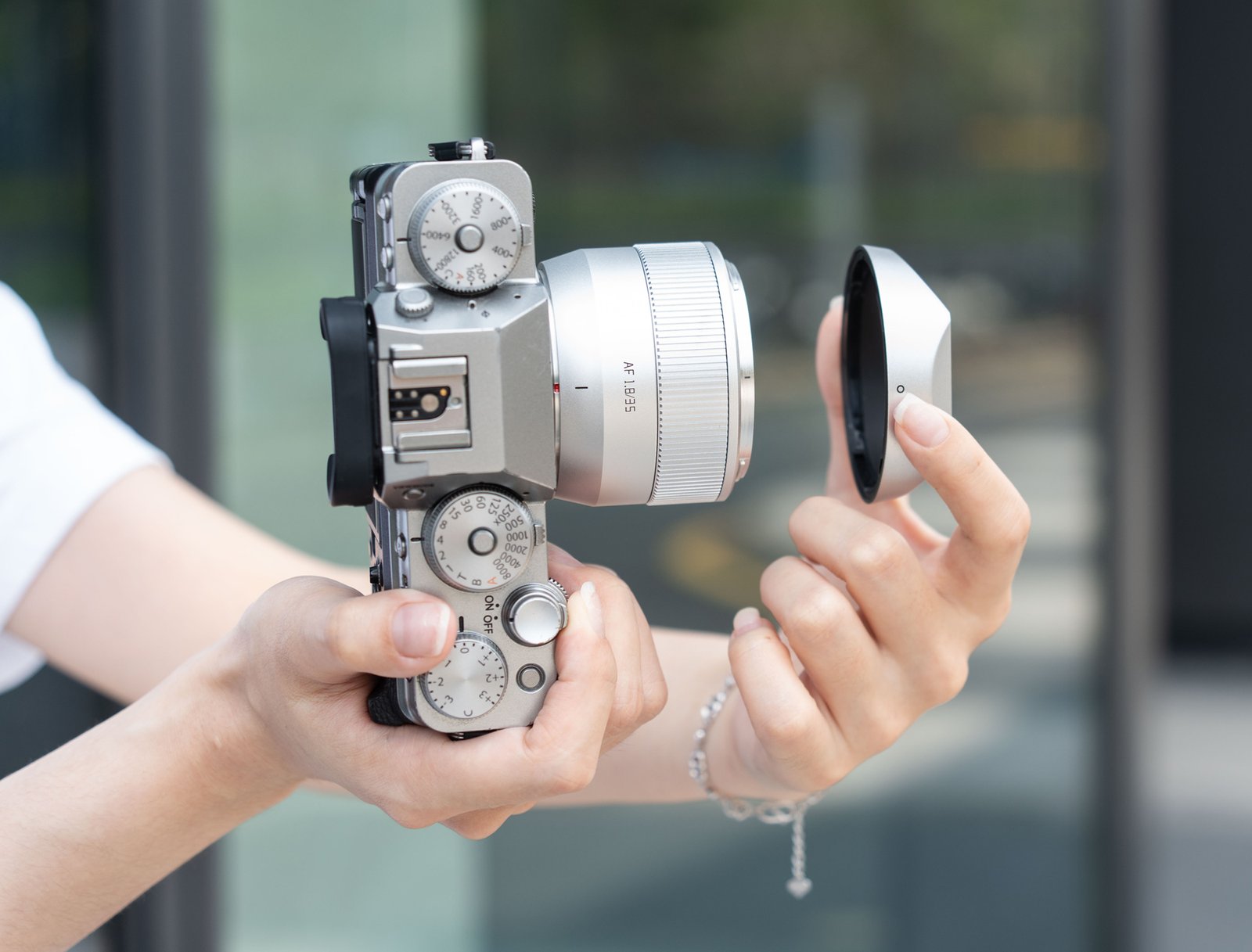 TTArtisan AF 35mm F1.8 ED II Srebrny