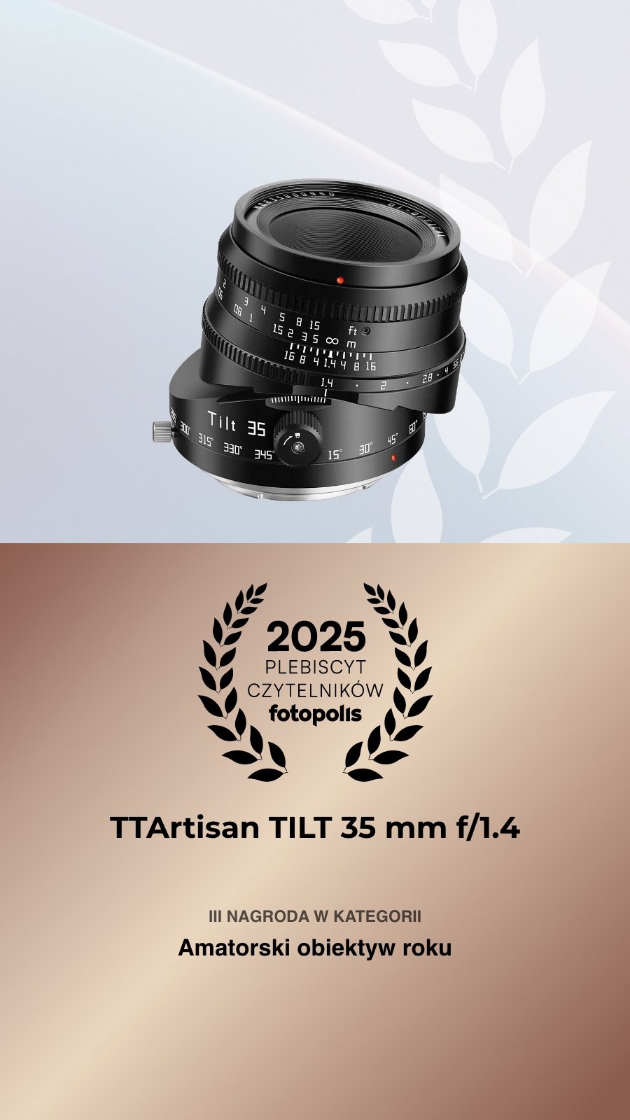ttartisan-tilt-35mm-f14-fotopolis-2025-nagroda 2
